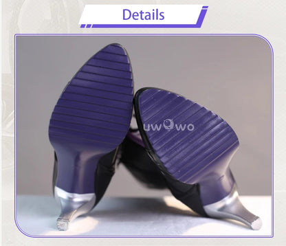 UWOWO Hysilens Shoes Game Honkai Star Rail Hysilens Cosplay Shoes 35-42 Halloween Shoes