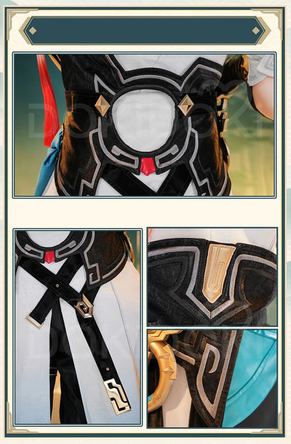 Dan Heng IL Permansor Terrae Cosplay Costume Game Honkai: Star Rail【S-3XL】DokiDoki-R Danheng Tail Halloween Cosplay Plus Size
