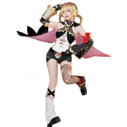 Jahoda Cosplay Costume Genshin Impact Song of the Welkin Moon DokiDoki-R Nod-Krai Jahoda Women Cute Costume Halloween