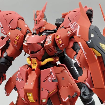 SIHAI Model SAZABI RG 1/144 MSN-04 Electroplate Version Assembly Model Kit Toys Action Figures Robot Plastic Model Kits Gift