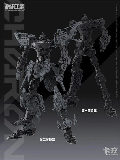 1/100 Charon JH-001 Series Action Figure Mecha Warrior Fully Poseable High Detail Collectible Assembly Model Toy Surprise Gift
