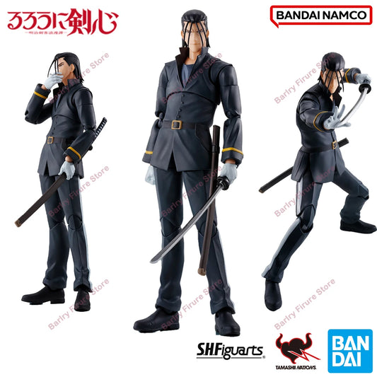 Bandai S.H.Figuarts Rurouni Kenshin Hajime Saito 16.5cm PVC Model