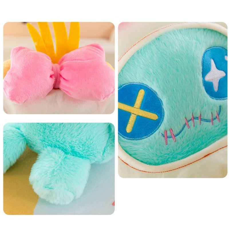 30/60cm Bread Scrump Disney Lilo and Stitch Plush Toys Kawaii Cartoon Stich Pillow Stuffed Doll Plushie Kids Birthday Xmas Gifts