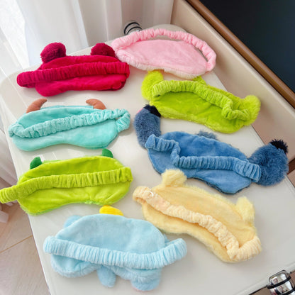 Cartoon Eyeshade for Sleeping Lotso Hamm Eye Patch Shading Dumbo Stitch Eyepatch Girl Travel Relax Cover Eye Mask Health