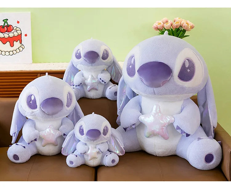 80CM Large Big Size Disney Stitch Cartoon Anime Plush Stuffed Doll Room Decoration Children Pillow Cute Peluche Ornaments Gifts