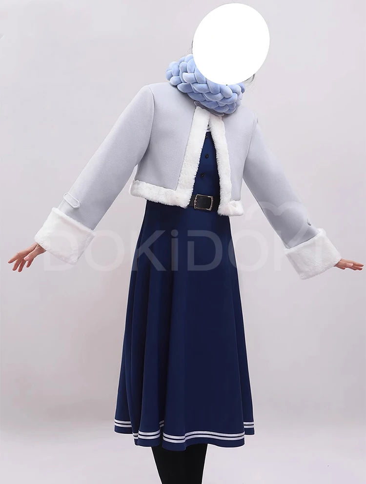 Frieren Himmel Fern Cosplay Costume Anime Frieren: Beyond Journey's End【XS-2XL】DokiDoki-R Women Winter Costume Plus Size