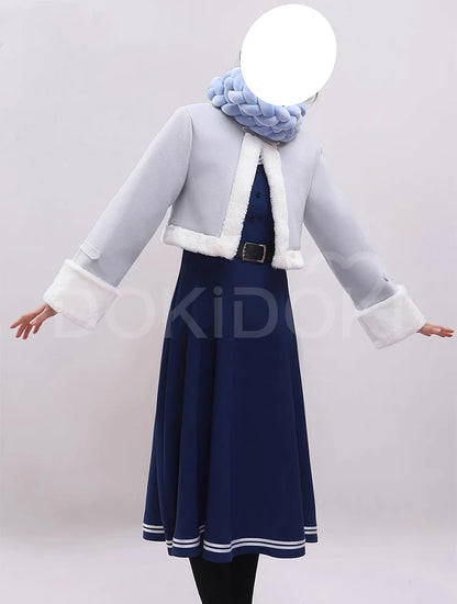 Frieren Himmel Fern Cosplay Costume Anime Frieren: Beyond Journey's End【XS-2XL】DokiDoki-R Women Winter Costume Plus Size