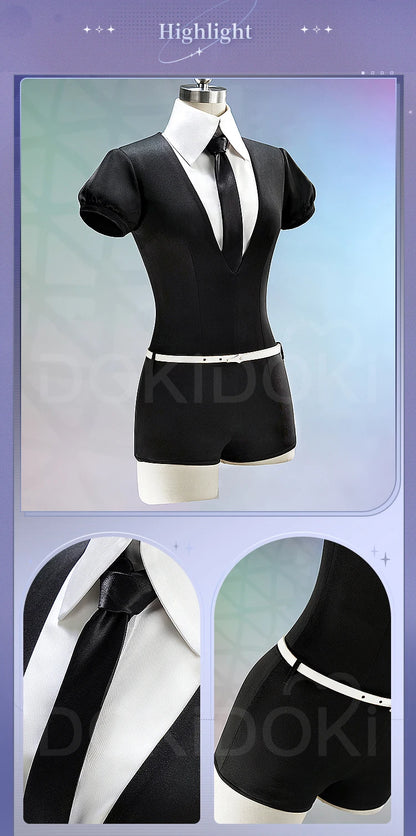 IN STOCK Phosphophylli/Cinnabar/Diamond Cosplay Costume Anime Land of the Lustrous Cosplay DokiDoki-SR Women Black Uniform