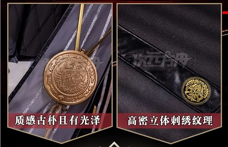 iCoser Wuthering Waves Zani Cosplay Costume Wig Uniform Headwear Tail Earrings Rinascita Halloween Party for Women Carnival Prop