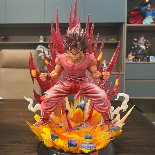 38cm Dragon Ball Z Kaiouken Goku PVC Action Figure Anime Model Toy Gift