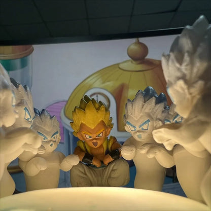 5cm Anime Dragon Ball Z Figure Gotenks Ghost set Action Figures PVC Statue Collection Model Toys Gifts