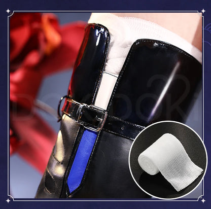 Acheron Cosplay Shoes Game Honkai: Star Rail Cosplay DokiDoki-SR Honkai Female Cosplay Acheron Shoes Boots