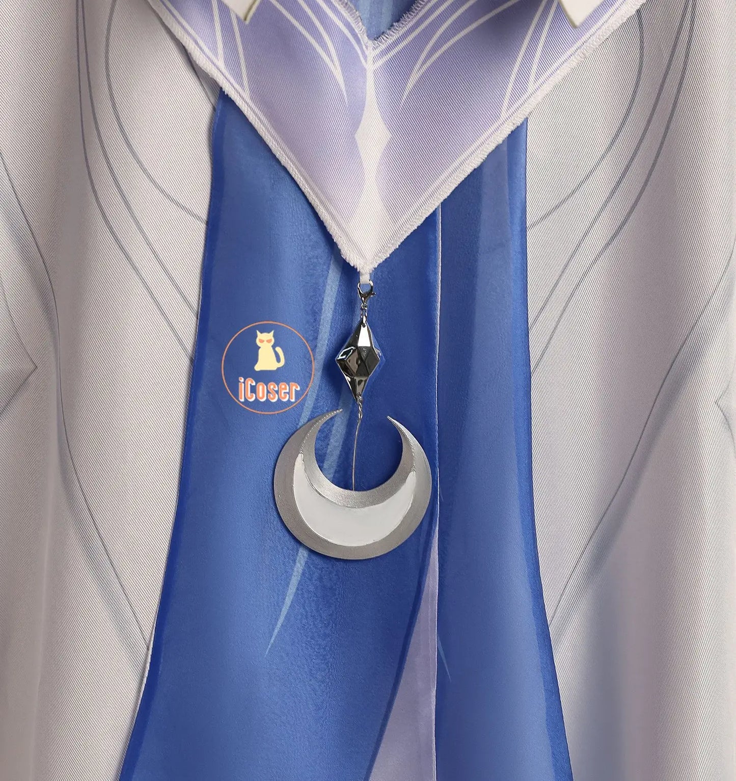 Genshin Impact Columbina Cosplay Costume Wig The Damselette Dress Headwear Eleven Fatui Harbingers Halloween Party Women Girls