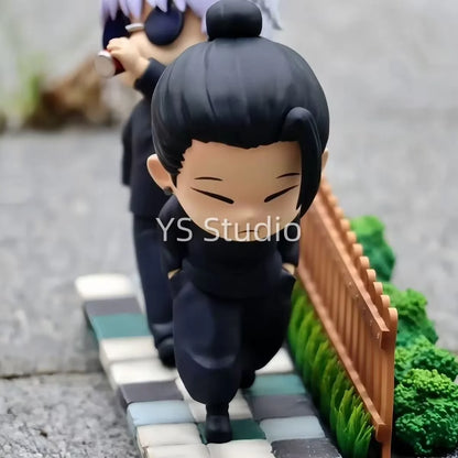 11.5cm/4.53in Anime Jujutsu Kaisen Figure Geto Suguru & Satoru Gojo Action Figure Collection Figurine Model Toy Gift