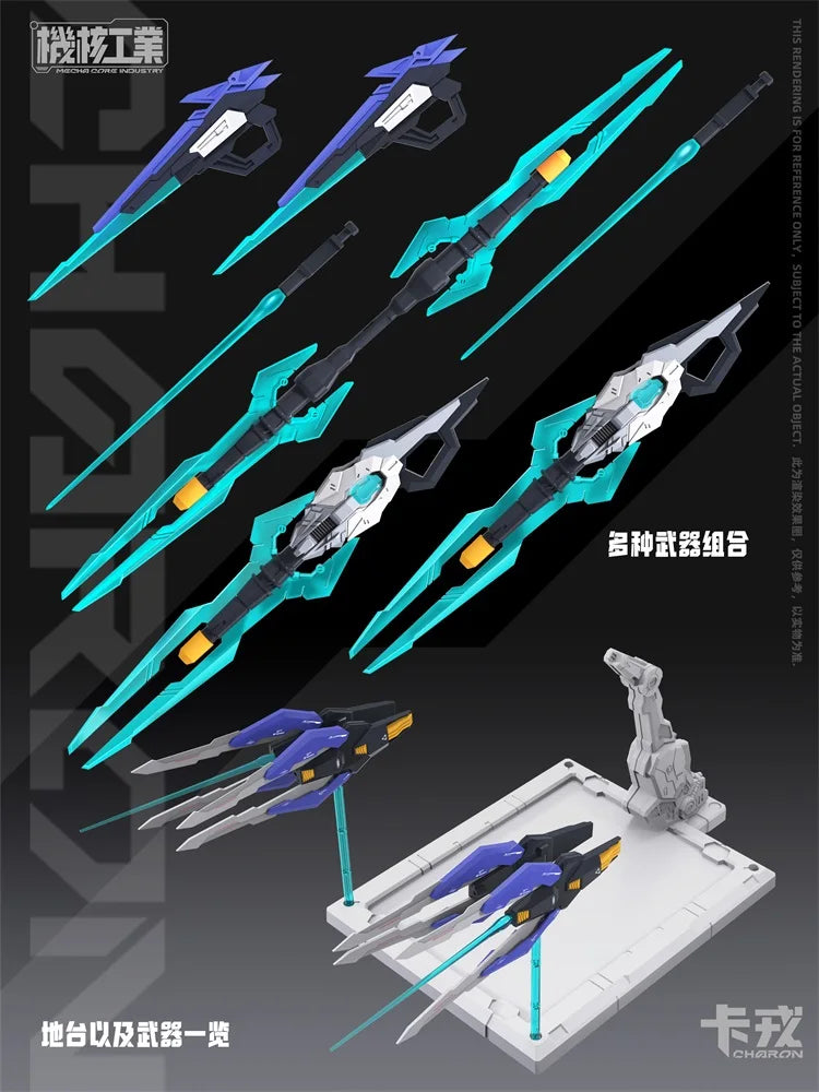 1/100 Charon JH-001 Series Action Figure Mecha Warrior Fully Poseable High Detail Collectible Assembly Model Toy Surprise Gift