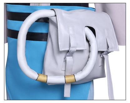 Anime Gachiakuta Zanka Nijiku Cosplay Costume Wig Uniform Earrings Akuta Cleaners Halloween Party for Women Men Carnival Props