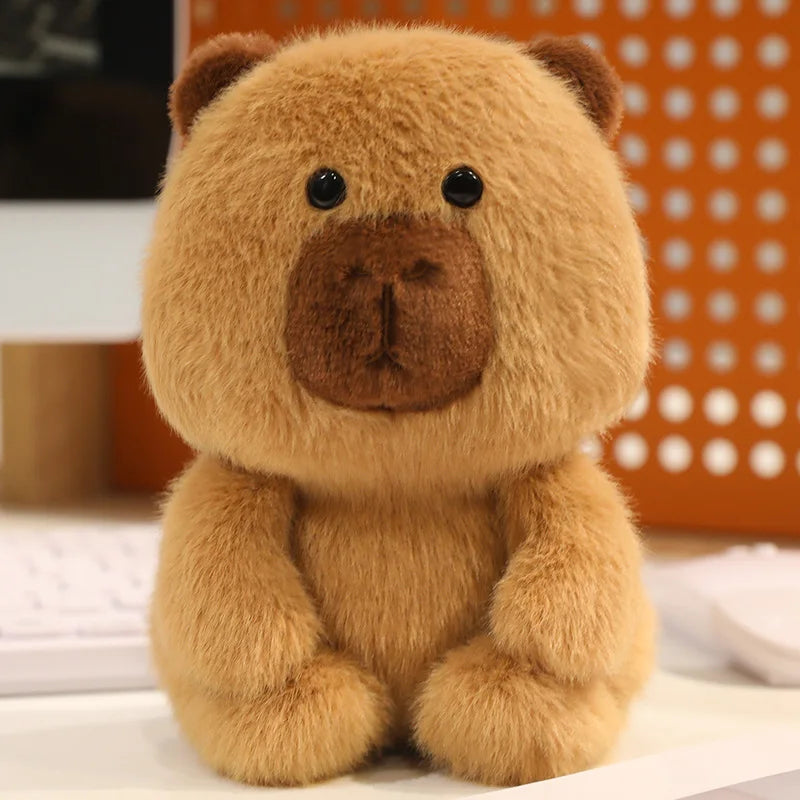 15cm 6inches Kawaii Stuffed Animals Koala Racoon Panda Axolotl Capi Plush Toys Cute Soft Pet Cat Plushies Lovely Zoo Souvenir