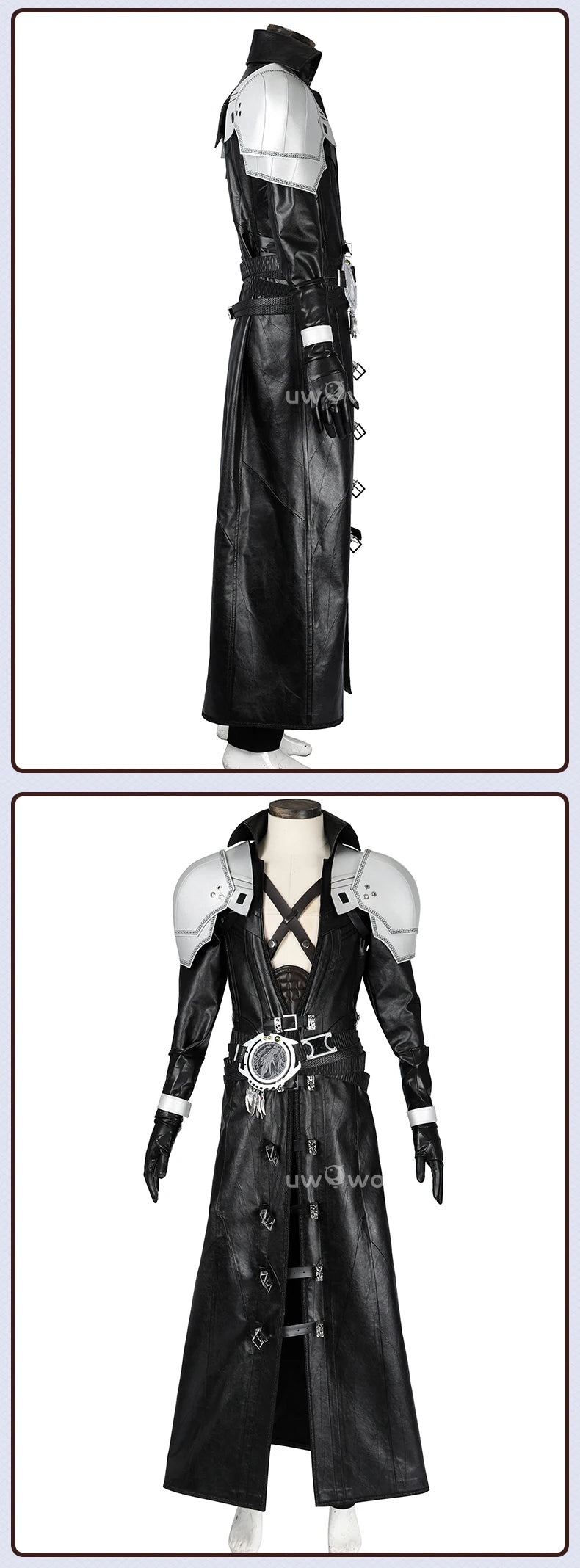 UWOWO Collab Series: Sephiroth  Cosplay FF- 7 Sephiroth Cosplay Costume Halloween Costume