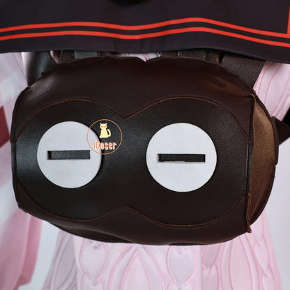 Zenless Zone Zero Ukinami Yuzuha Cosplay Costume Wig Uniform Backpack Headwear Spook Shack Halloween Party for Women Girl iCoser