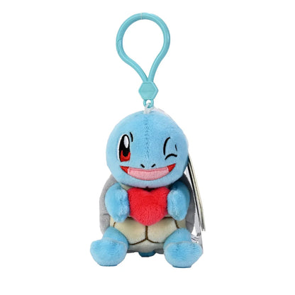 Pokemon Pikachu Mew Squirtle Charmander Kawaii Plush Toy Pendant School Bag Backpack Pendant Key Ring Small Doll Birthday Gift