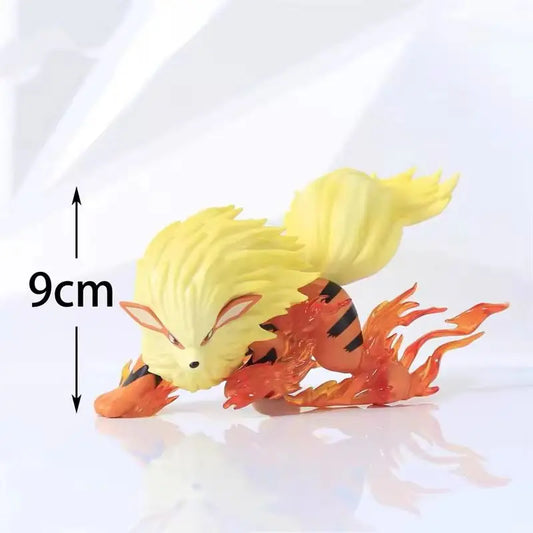 Hot 9cm PokéMon  Anime Figure Og Arcanine Action Figures Gk Figurine Kawaii Pvc Collection Ornaments Birthday Gift Toys
