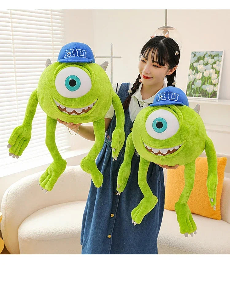 80cm Big Size Disney Mike Wazowsky Monsters University Monsters, Inc. Plushies Pillow Doll Stuffed Animal Cartoon Anime Toy Gift