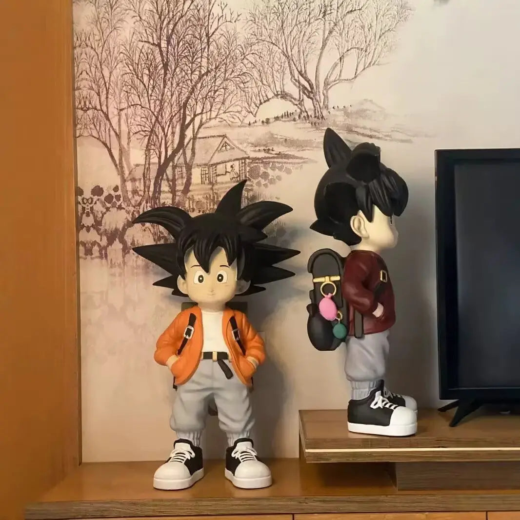 Dragon Ball Anime Figurine 80CM Action Figure Large Garage Kit Cartoon Wukong GK Resin Model Children's Toys Collection Gift