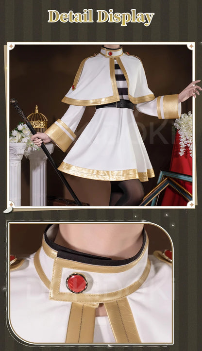 Frieren Himmel Fern Cosplay Costume Anime Frieren: Beyond Journey's End【XS-2XL】DokiDoki-R Women Winter Costume Plus Size