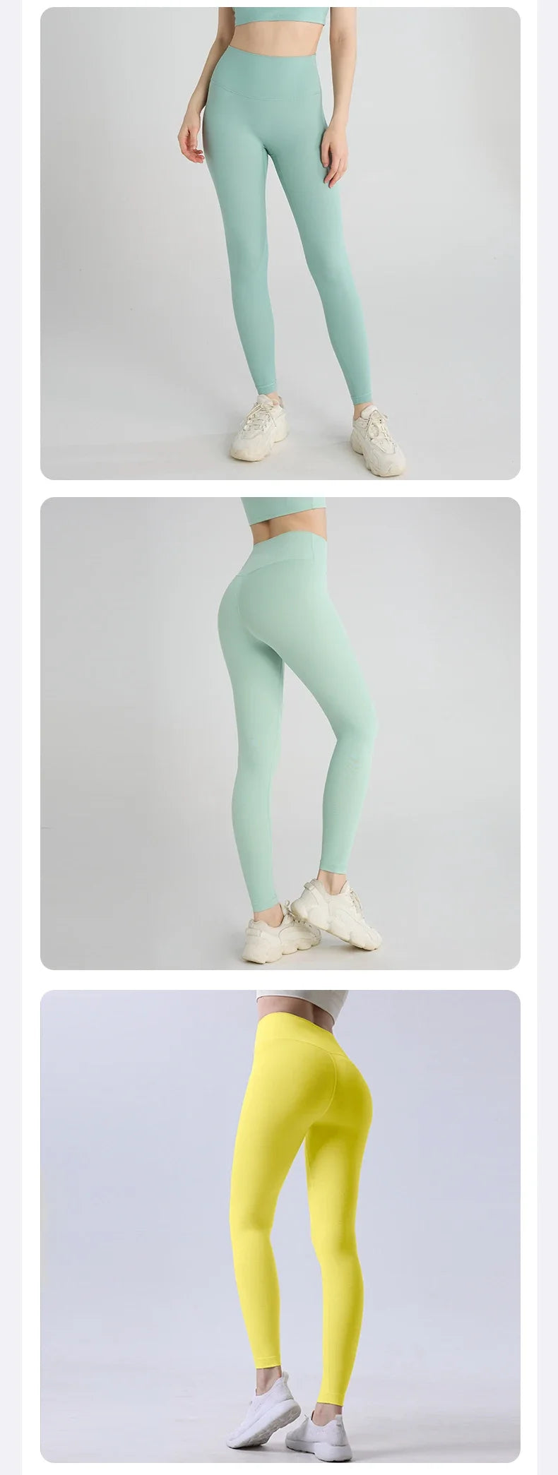 Hot Sale Women’s High Waisted Hip Lifting Yoga Leggings Breathable Fitness Running Cycling Pants