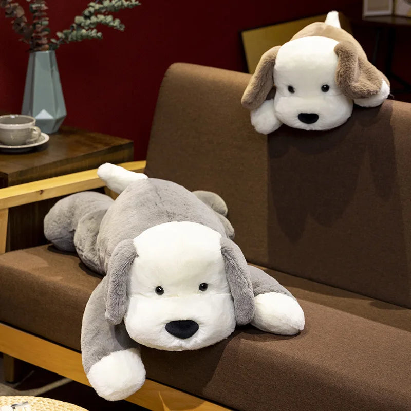 Soft Cute Dog Plushie Stuffed Cartoon Animals Big Ear Puppy Plush Toy Baby Appease Sleep Doll toys for Boy Girl Birthday Gift