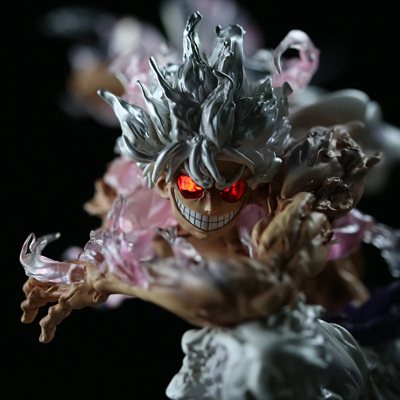 2025 22cm One Piece Handheld Gk Iron Curtain Nika Luffy Second Generation Double Headed Removable Model Ornament Birthday Gift