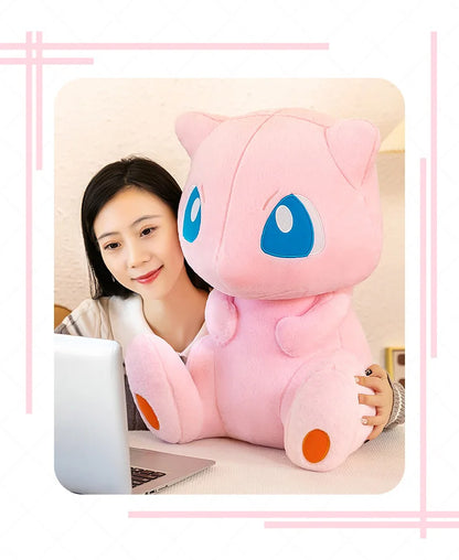Pokemon Plush Pikachu Mew Mewtwo Doll Squirtle Tyranitar Toy Pillow Cushion Groudon Sylveon Gift For Children