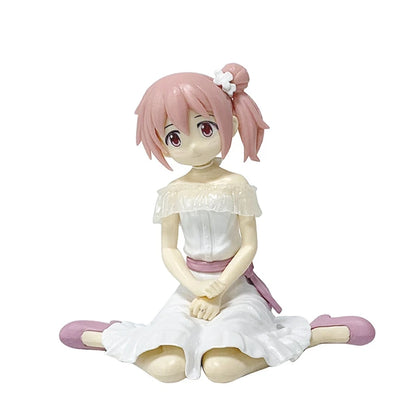 10cm Mahou Shoujo Madoka Magica Anime Figure Kaname Madoka Action Figure Akemi Homura Figurine PVC Collection Model Doll Toys