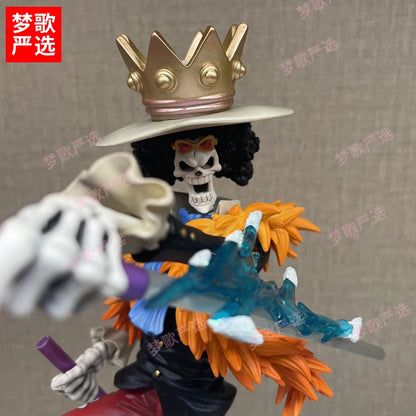 33cm One Piece Anime Figure Lx Burukku Two Years Later Figurines Trendy Table Decorations  Set Up Christmas Collection Toys Gift