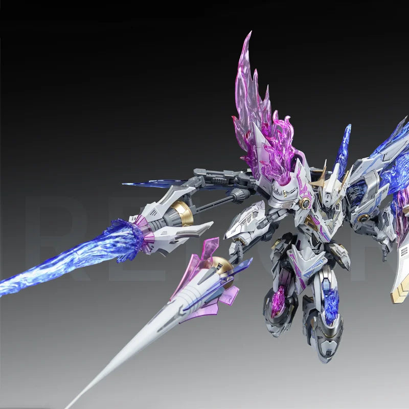 1/100 Snaa Blaze Emperor Ver. Phantom Flame Spirit Mecha Model with Articulated Joints Action Figure Gift