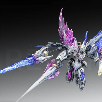1/100 Snaa Blaze Emperor Ver. Phantom Flame Spirit Mecha Model with Articulated Joints Action Figure Gift