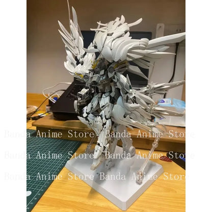 Daban 8827 MG 1/100 Wing Snow White Prelude Fix Model Kit XXXG-00YSW Assembly Action Figure Plastic Custom Toy