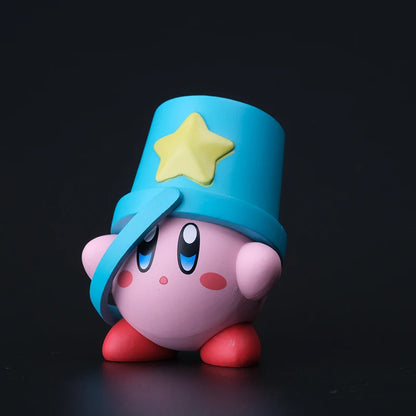 Hot 6Pcs/Set Star Kirby Anime Figure Toys with Kirby Cartoon PVC Cute Action Figure Doll Toy Gift