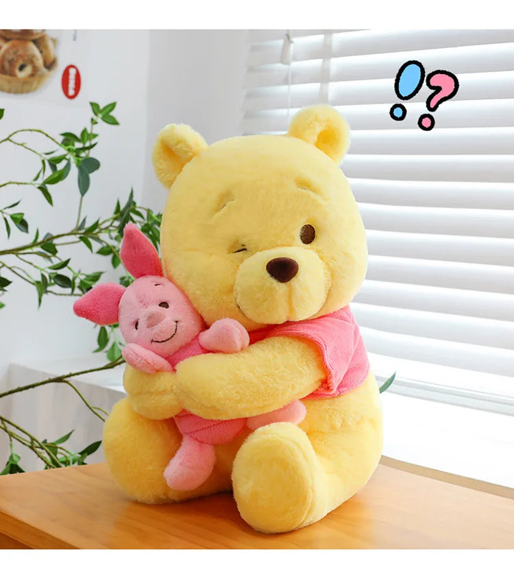 35/45/60cm Big Size Disney Winnie Anime Plush Stuffed Doll Room Decor Plushies Pillows Kawaii Ornaments Children's Holiday Gifts