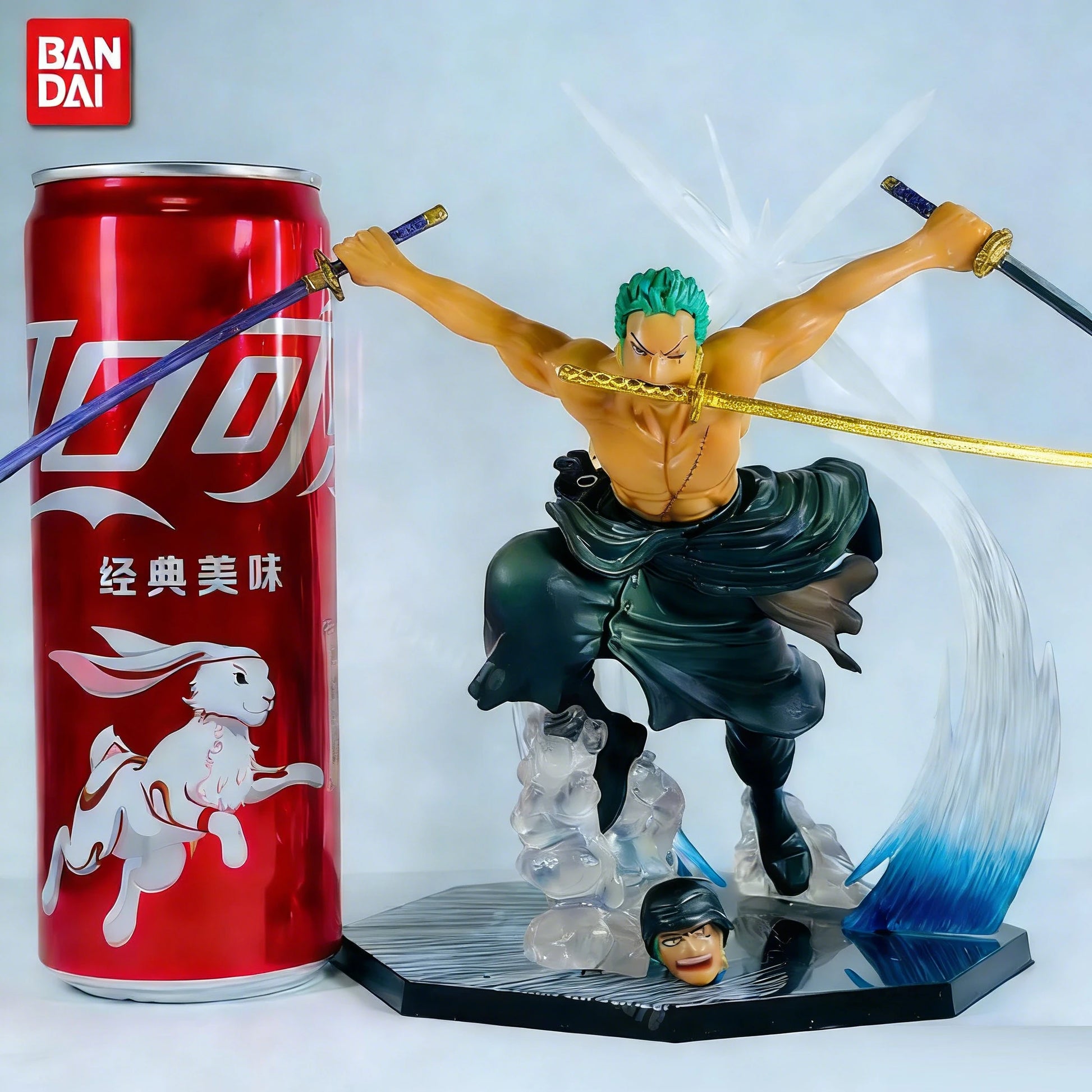 One Piece Anime Figure Set Fire Fist Luffy Ace Sanji Sabo Zoro Ghost Three-Knife PVC Action Dolls