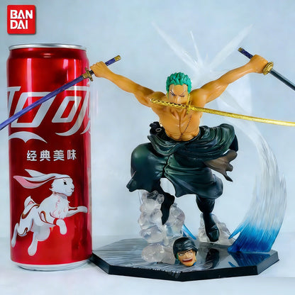 New One Piece Anime Figure Fire Fist Luffy Ace Sanji Battle Model Dolls PVC sabo Action Figurine Zoro Ghost Three-Knife Toys