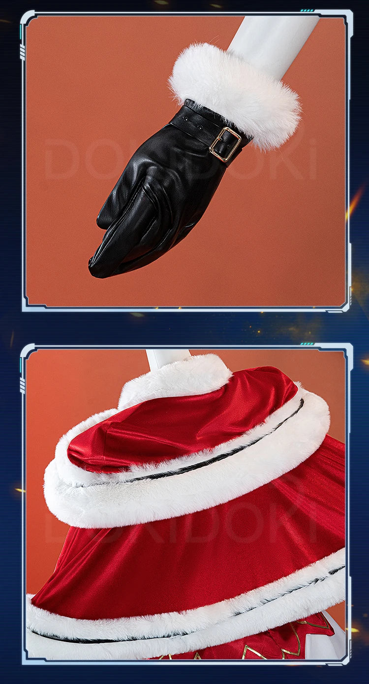 IN STOCK C Cosplay Costume Anime Cosplay【XS-2XL】 DokiDoki-R Women Cute Christmas Cosplay Costume Lelouchh C Cosplay Plus Size