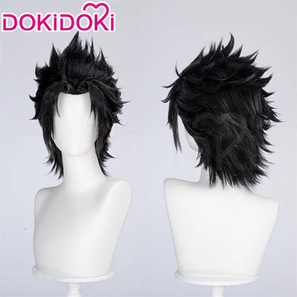 IN STOCK Zackk Fair Wig Game FF Cosplay Wig DokiDoki Men Short 35cm Hair Zackk Fair Christmas Cosplay Free Wig Cap