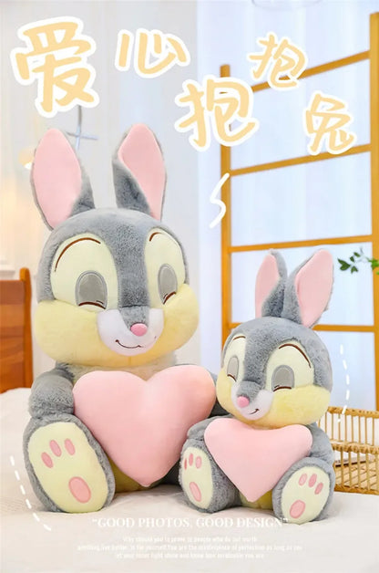 95cm Large Big Size Disney Judy Love Hug Rabbit Cartoon Anime Plush Stuffed Doll Kawaii  Plushies Ornaments Children's Gifts