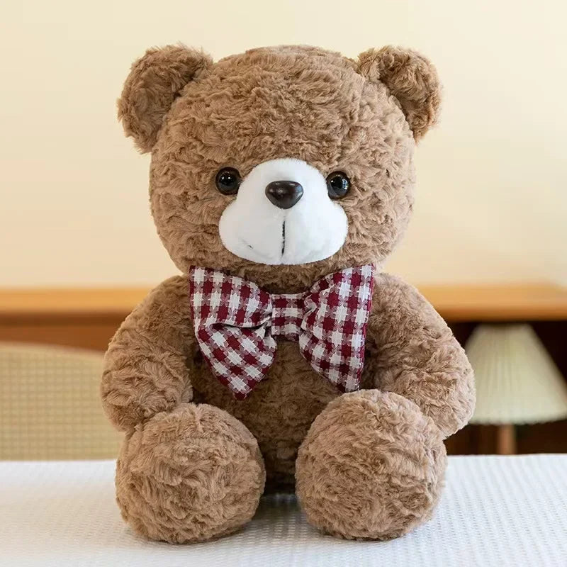 45cm Cute Cartoon Bixin Bear Series Plush Toys Stuffed Soft Animals Dressing Up Doll for Girls Kids Nice Surprise Birthday Gifts