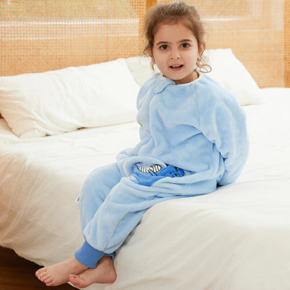 Baby Pajamas Newborn Boy Girl 6 to 9 12 18 24 Months Winter Pijamas One Pieced Warm Infantil Pijama Toddler Kids Blanket Sleeper