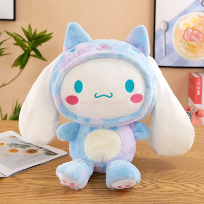 27-47cm Aoger Japanese Cartoon Girlish Heart Cinnamoroll Cute Plushie Toy Soft Stuffed Dolls Toys For Children'S Birthday Gift
