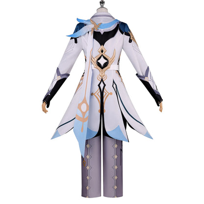Genshin Impact Lumine Aether Costume Women Polyester Set