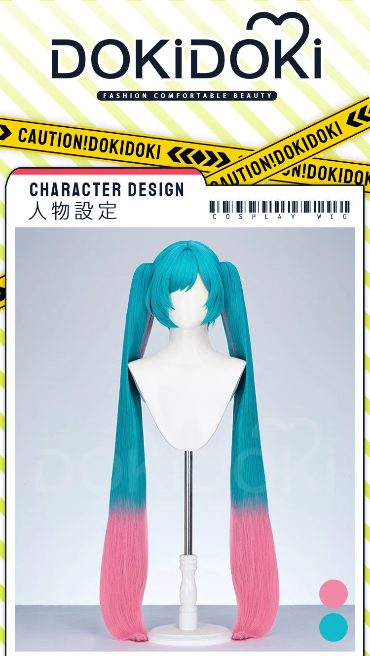 IN STOCK MIKUU Rabbit Hole Wig Cosplay DokiDoki Women Cute 100cm Hair Symphony 2025 Magical Miral Nightcord at 25 Free Wig Cap
