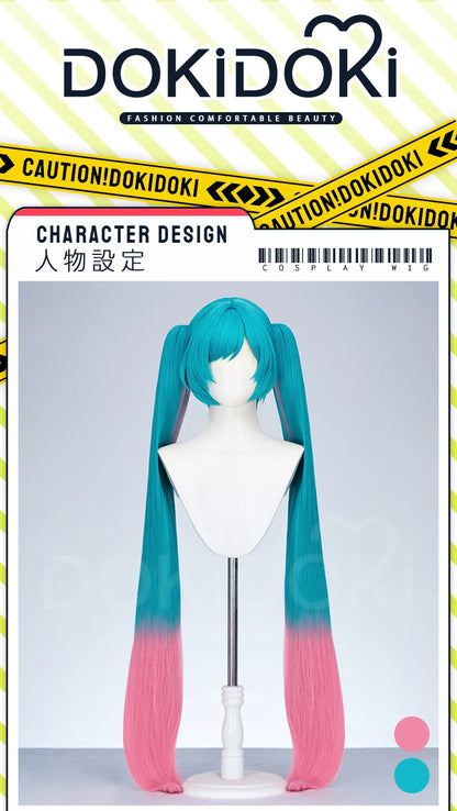 IN STOCK MIKUU Rabbit Hole Wig Cosplay DokiDoki Women Cute 100cm Hair Symphony 2025 Magical Miral Nightcord at 25 Free Wig Cap